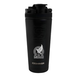 TERMO ICE SHAKER SELECCION MEXICANA (26 onzas/768 ml, BANDA NEGRA)