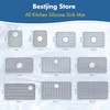 Bestjing Silicone Sink Protectors for Kitchen Sink - 12" x