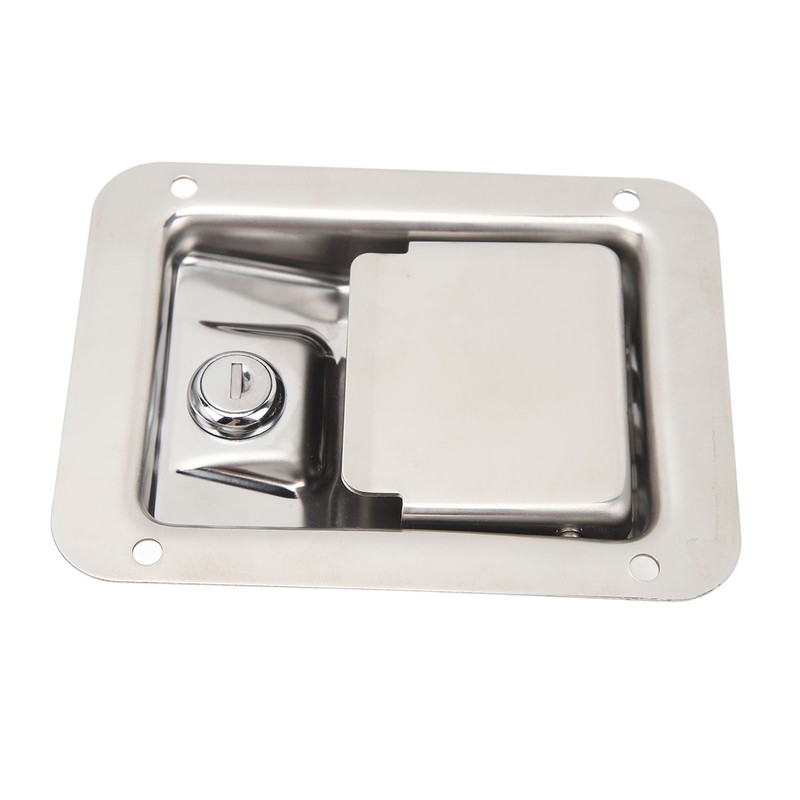 Trailer Door Key Lock Lock Stainless Steel Door Paddle Handle