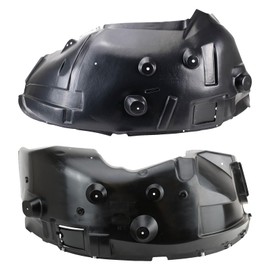 TRQ TRQ Inner Fender Liner Set Compatible with 2013 Ram 3500 CH1248164 CH1249157