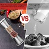 Realand 2Pcs 2 in 1 Salt and Pepper Grinder Set,