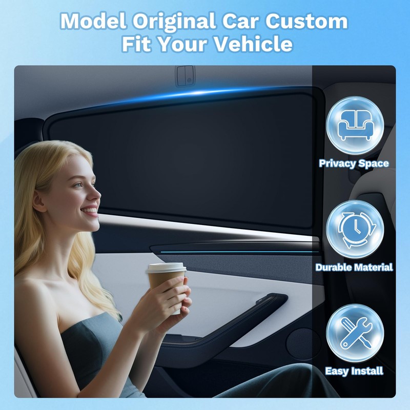 KUST Car Window Shades for Chevy Colorado 2015-2022 Windshield Sun