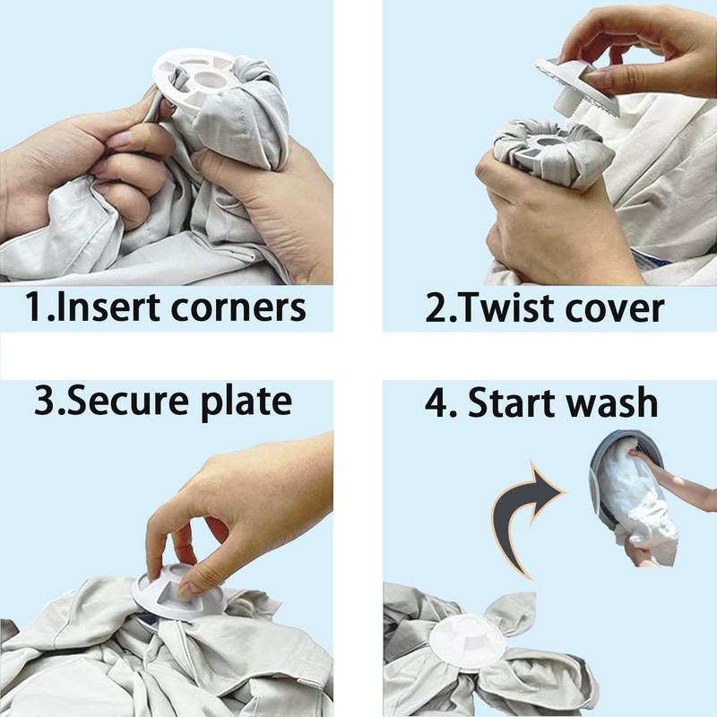 Reusable Wash Bed Sheet Detangler Prevent Bed Sheet Tangles Wrinkles