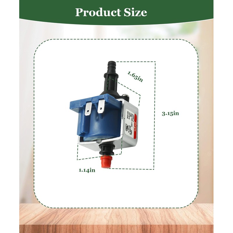 GIBACAD JYPC-2 Dehumidifier Electromagnetic Solenoid Water Pump Fits for Midea