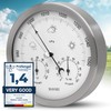 MAVORI® 3in1 Weather Station Analog - Barometer, Hygrometer & Thermometer