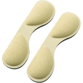 Aimedia 077614 Soft Heel Cushion, 2x Thickness, Beige