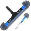TidyMister 20'' 2 in 1 Pool Brush Head Cobweb Duster
