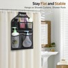 MISSLO Bathroom Shower Organizer Mesh Hanging Shower Caddy with Rotatable