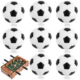 Mini Table Football Replacement Balls, Tabletop Football Made of ABS, Table Football Balls, 8 Pieces Table Football Balls, Mini Ball, Children's Football Table Football for Board Games for Adults and