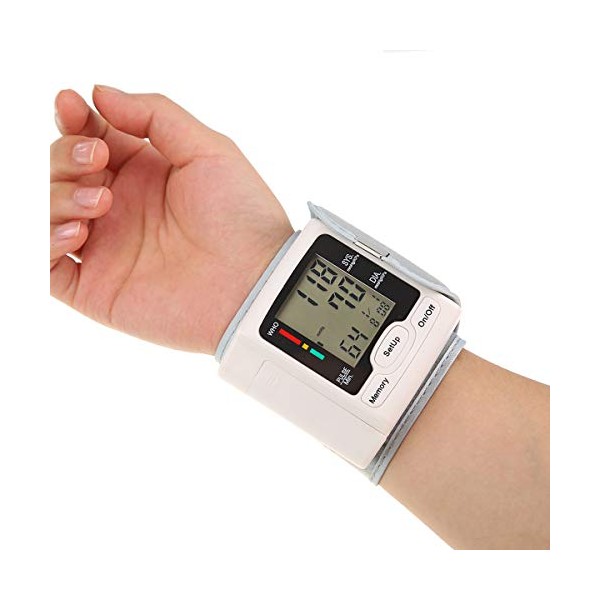 SANON Blood Pressure Monitor for Home Use, Wrist Blood Pressure Machine, Automatic Digital Wrist Blood Pressure Monitor, Cuff BP Monitors Machines Home Care