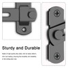 2PCS Barn Door Lock, 180 Degree Flip Sliding Barn Door