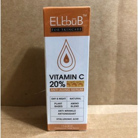 Age-Defying Vitamin C 20% Anti-Aging Serum 1-oz. Exp: 04/2026 by ELBBUB **