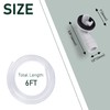 Flehomo Air Conditioner Drain Kit, 6 Feet PVC Clear Vinyl