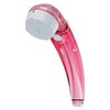 Kakudai 356-720-CR Massage Stop Shower for Low Water Pressure, Clear