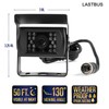 Backup Camera, Reversing Camera, Waterproof Night Vision Wide View Angle