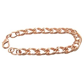 Copper Anklets CA668G - 3/8" Wide - Available in 8 to 12 inch Lengths - Choose Your Length Below: (9 1/2 inches)
