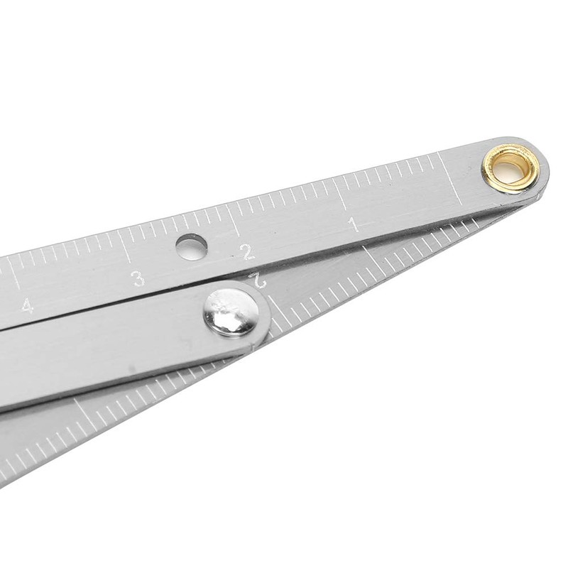 Eyebrow Ruler, Eyebrow Positioning Measurement Microblading Tattoo Eyebrow Ruler Golden