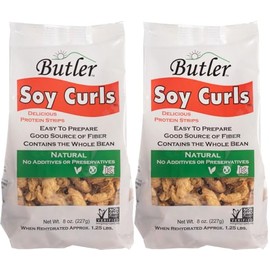Butler Foods, Soy Curls, 8 Ounce (pack of 2)