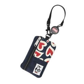 Chums Men's Commuter Pass Case Sweat Nylon Love