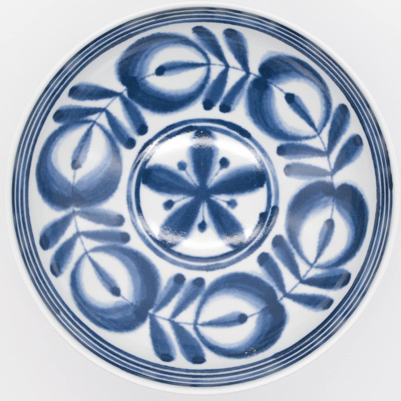 Hasami ware Modern Blue Bowl (L) 73511