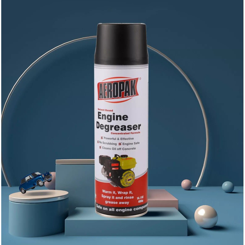 Aeropak Engine Degreaser is a concentrated solvent based degreaser 17oz