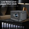 Projector with WiFi and Bluetooth Auto Focus 4K 1080P HDR10,