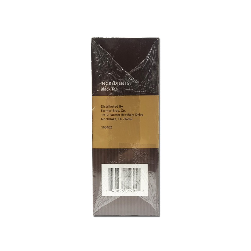 Farmer Brothers Tea Bags, Tea - Black Tea, 2 box