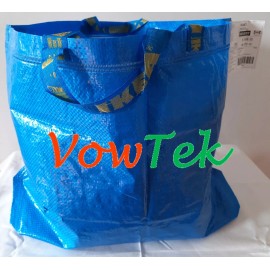 IKEA Two IKEA Medium ECO Friendly FRAKTA Tote for grocery shopping laundry storage