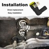 Cooling Water Hose Connector Heater Pipe Connector Compatible with Mazda