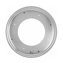 Ticfox 12-Inch Lazy Susan Hardware，360° Swivel Base Dual Ball Bearings Heavy-Duty Galvanized Steel Bearing with Screws Included，for TV Stands, Chairs Tables