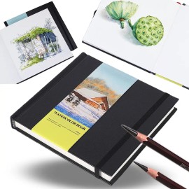 Cuaderno Dibujo Diario Libreta Sketchbook Pinturas 44 Hojas Color Negro