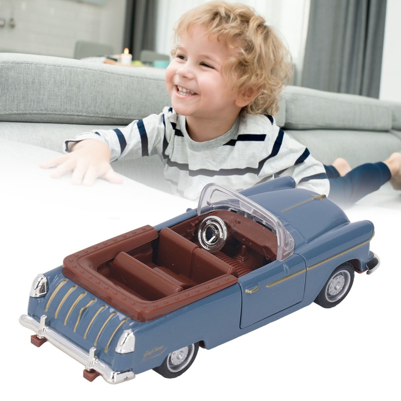 1:32 Convertible Sports Car Model Metal Alloy Realistic Cool Battery