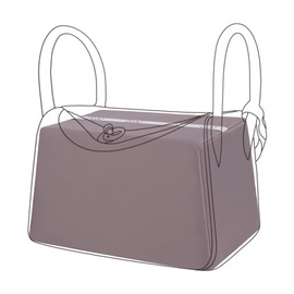 DGAZ Purse Pillow Shaper Insert for Luxury Handbags, Silky Pillow Shaper for Lindy 19/26/30/34 Bags(Konjac purple,LD19)