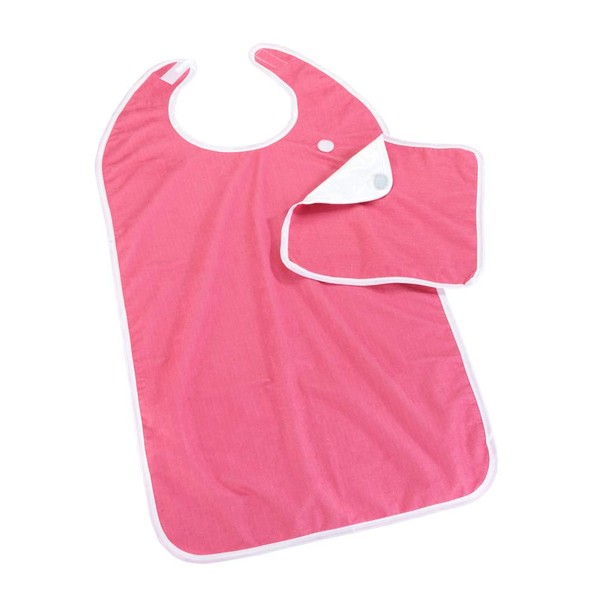 Pink Apron with Napkin, pink