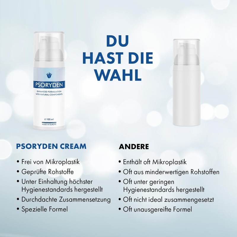 Psoryden Cream | Provides Intensive Moisture | 100 ml 5x