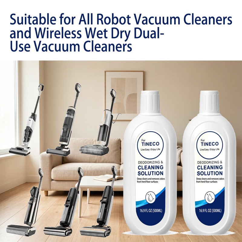 AWAYDD Floor Cleaning Solution Compatible With Tineco, Deep Cleans for