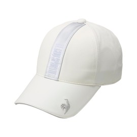 Cox Sportif LG5SCP05M Men's Cap, Antibacterial, Odor Resistant, Sweat Absorbent, Quick Drying, Metallic, Stylish, Golf, WH00 (white), Free size
