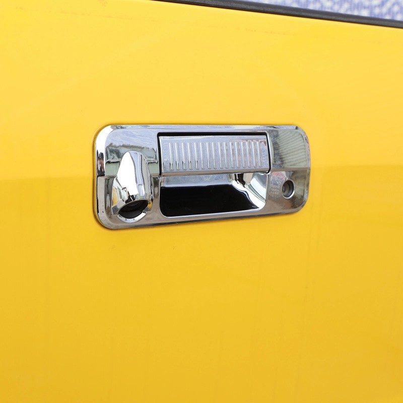 car-king888 Chrome ABS Rear Tailgate Grab Handle Covers Exterior Fits