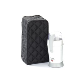 Covermates Keepsakes – Coffee Maker Cover – Dust Protection - Stain Resistant - Washable – Appliance Cover, Black