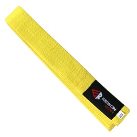 Rewon Gear Karate Martial Arts and Taekwondo Belt (Yellow, 2/240cm)