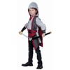 Childrens Costume Warrior Artus Junior Robe Gray Assassin Carnival (128)