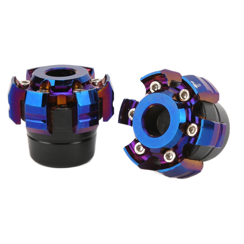 Pair of Motorcycle Wheel Front Fork Frame Slider Aluminum Alloy