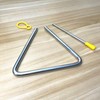 Set of 6 Triangle Instruments, Musical Instruments, Triangle, 5 Inch,