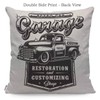 WONDERTIFY Throw Pillow Cover Case Vintage Waves Nature Sun and