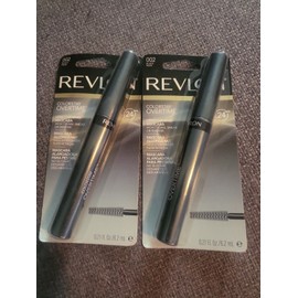 Revlon (2) Revlon # 002 Black  ColorStay Overtime Lengthening Mascara 0.21 oz