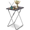 Tv Trays Folding Tv Table, Dinner Table for Eating with