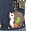 CHALA Patch Crossbody Bag-Hedgehog (Deep Blue)