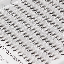 Bodermincer D Curl 10-18mm To Choose Lashes Premade Fans 10D Long Stem Russian Volume Professional Eyelash Extensions Faux Mink (13MM)