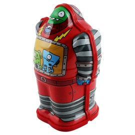 Freak Scene Robot Ugly Bots Red Robot Tin Robot