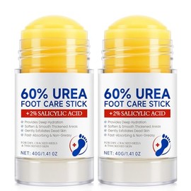2PCS Urea 60 Percent Foot Cream - Urea Foot Moisturiser with Salicylic Acid